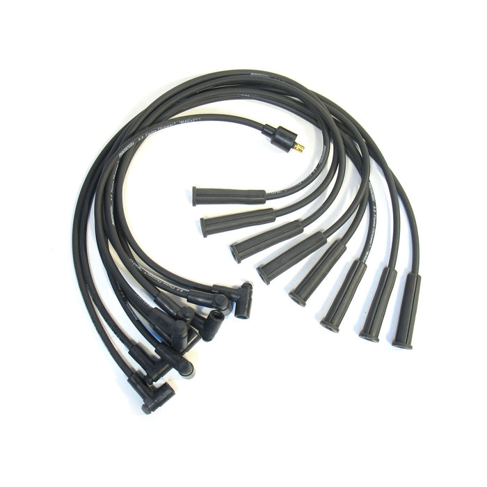 Pertronix 808220 PerTronix 808224 Flame-Thrower Spark Plug Wires 8 cyl 8mm 45 Degree Boots Black. - Truck Part Superstore