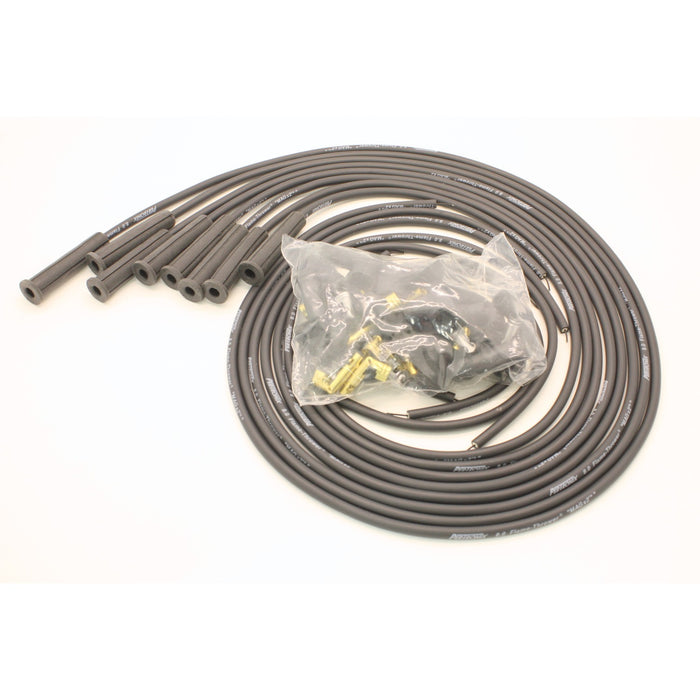 Pertronix 808280 Wires, Univ. 8MM 8 cyl 180 Deg black - Truck Part Superstore