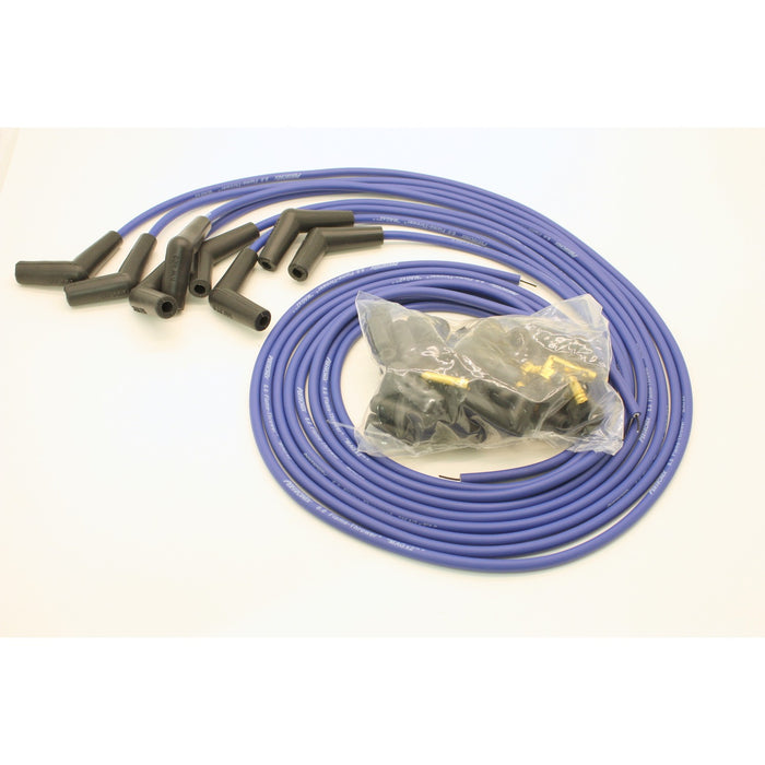 Pertronix 808315 Wires, Univ. 8MM 8 cyl 115 Deg blue - Truck Part Superstore