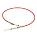 B&M 80833 Super Duty Race Shifter Cable; 5 ft.; Eyelet/Threaded; - Truck Part Superstore