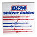 B&M 80836 Super Duty Race Shifter Cable; 12 ft.; Eyelet/Threaded; - Truck Part Superstore