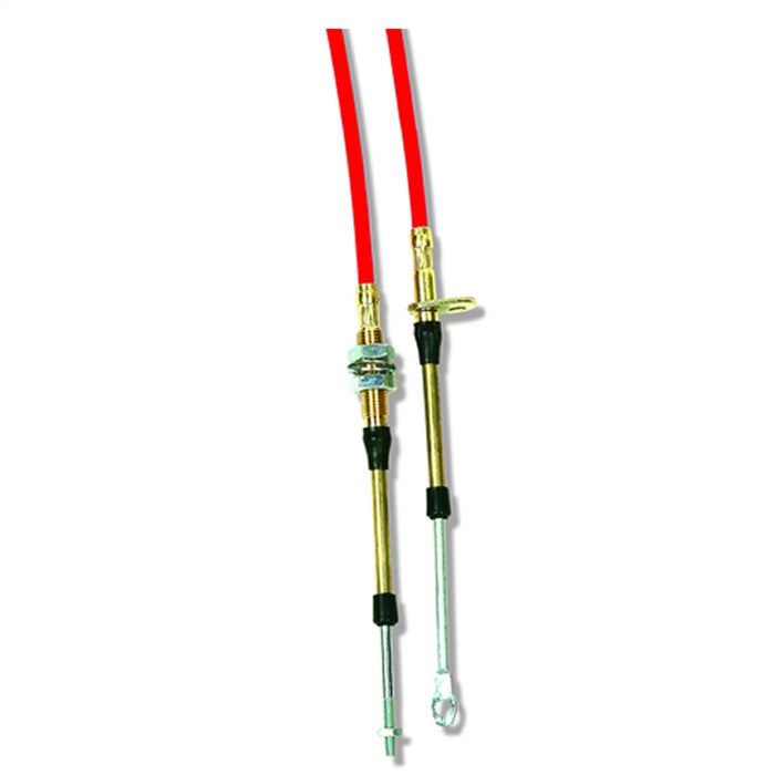 B&M 80836 Super Duty Race Shifter Cable; 12 ft.; Eyelet/Threaded; - Truck Part Superstore