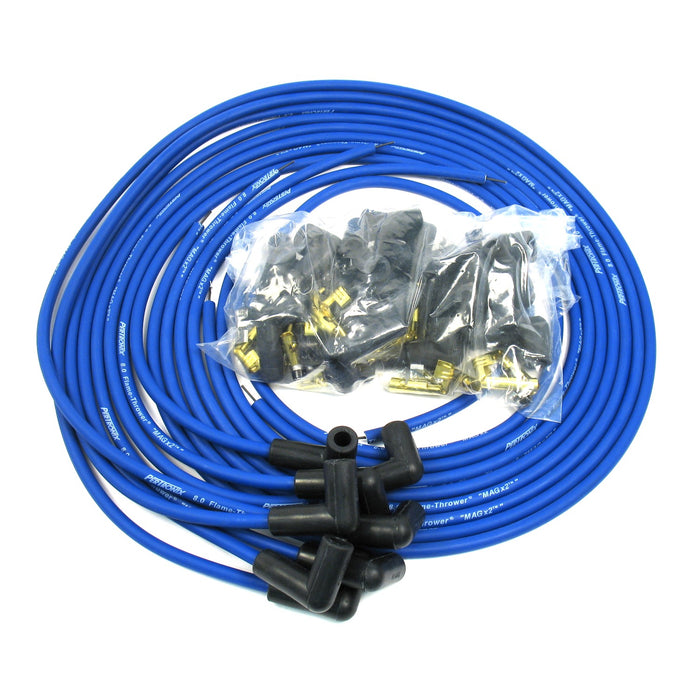 Pertronix 808390 PerTronix 808403 Flame-Thrower Spark Plug Wires 8 cyl 8mm GM HEI Custom Fit Red. - Truck Part Superstore