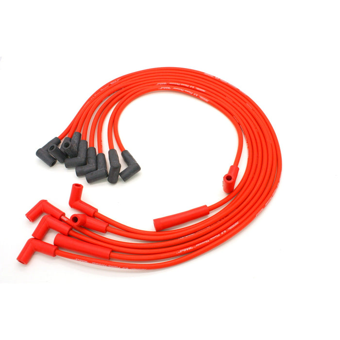Pertronix 808409 PerTronix 808412 Flame-Thrower Spark Plug Wires 8 cyl 8mm GM HEI Custom Fit Red. - Truck Part Superstore