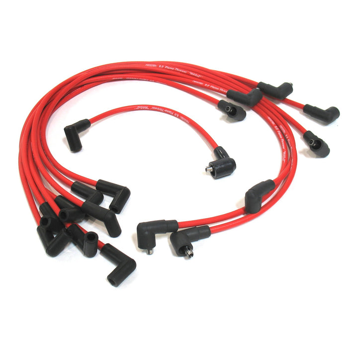 Pertronix 808450 Wires, 8.0 Custom Chevy Marine red 90 Deg. - Truck Part Superstore