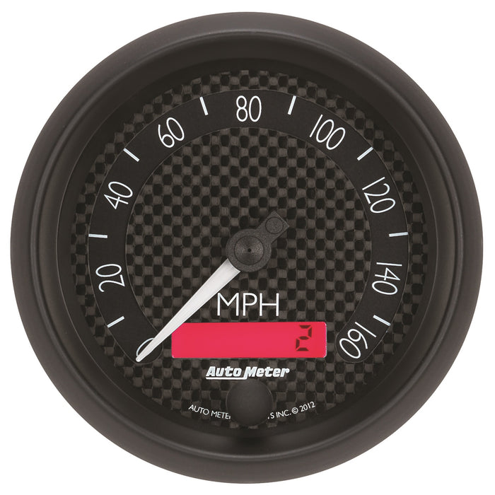 AutoMeter 8088 GAUGE; SPEEDOMETER; 3 3/8in.; 160MPH; ELEC. PROGRAMMABLE; GT - Truck Part Superstore