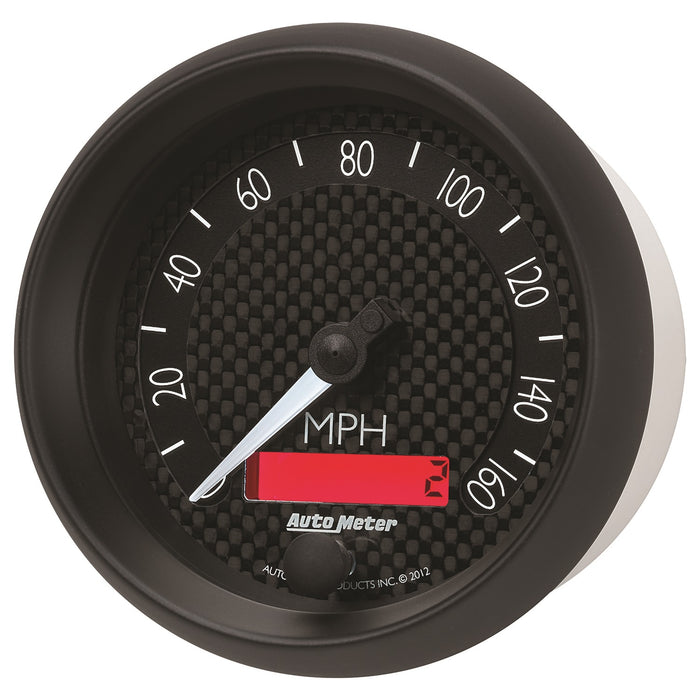 AutoMeter 8088 GAUGE; SPEEDOMETER; 3 3/8in.; 160MPH; ELEC. PROGRAMMABLE; GT - Truck Part Superstore