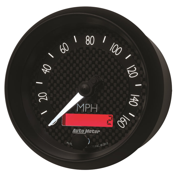AutoMeter 8088 GAUGE; SPEEDOMETER; 3 3/8in.; 160MPH; ELEC. PROGRAMMABLE; GT - Truck Part Superstore