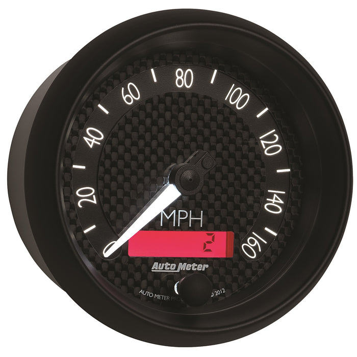 AutoMeter 8088 GAUGE; SPEEDOMETER; 3 3/8in.; 160MPH; ELEC. PROGRAMMABLE; GT - Truck Part Superstore