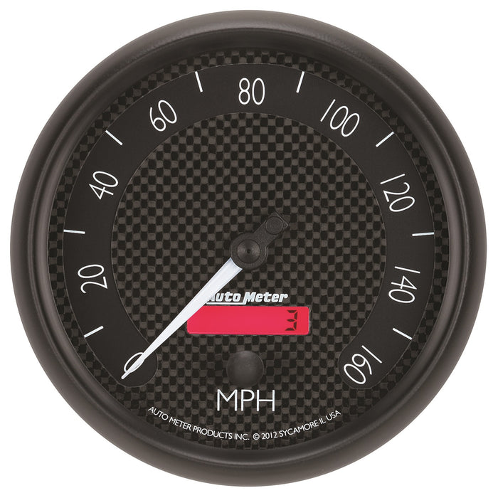 AutoMeter 8089 GAUGE; SPEEDOMETER; 5in.; 160MPH; ELEC. PROGRAMMABLE; GT - Truck Part Superstore