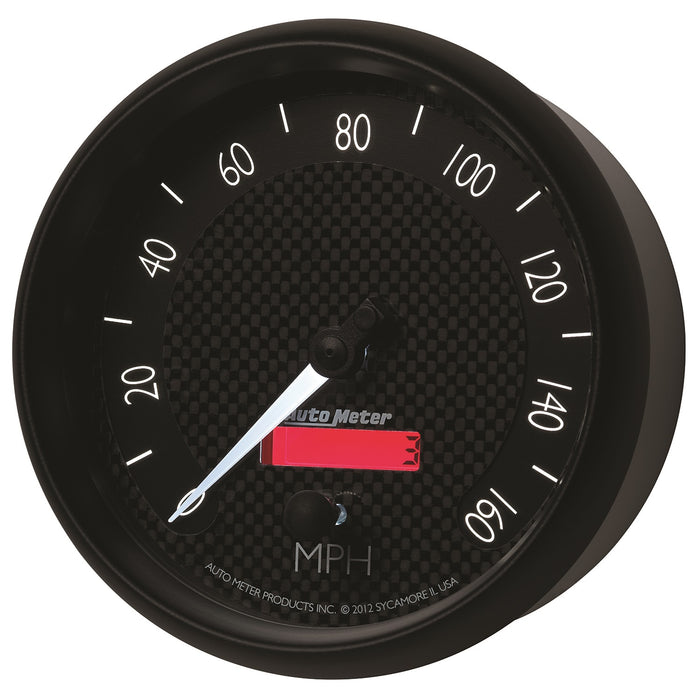 AutoMeter 8089 GAUGE; SPEEDOMETER; 5in.; 160MPH; ELEC. PROGRAMMABLE; GT - Truck Part Superstore