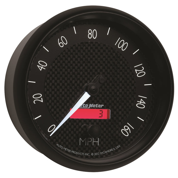 AutoMeter 8089 GAUGE; SPEEDOMETER; 5in.; 160MPH; ELEC. PROGRAMMABLE; GT - Truck Part Superstore