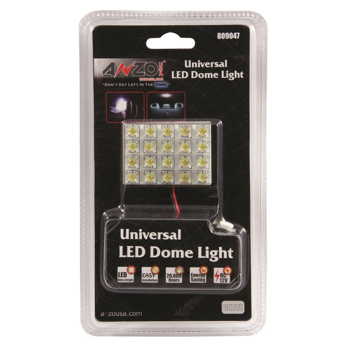 Anzo USA 809047 LED Dome Light Bulb; Universal; 1.25 in. x 1.5 in.; - Truck Part Superstore
