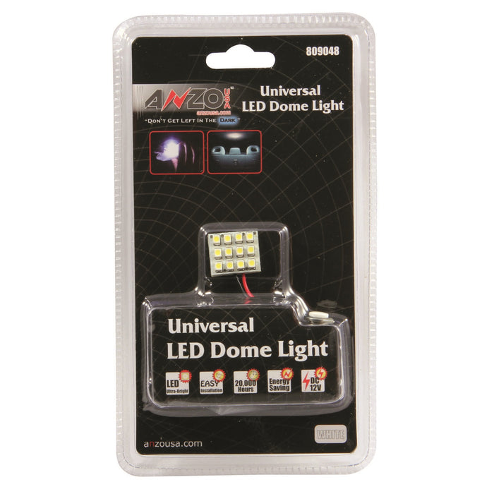 Anzo USA 809048 Dome Light Bulb; 12 SMD; Universal; .75 in. x .75 in.; - Truck Part Superstore
