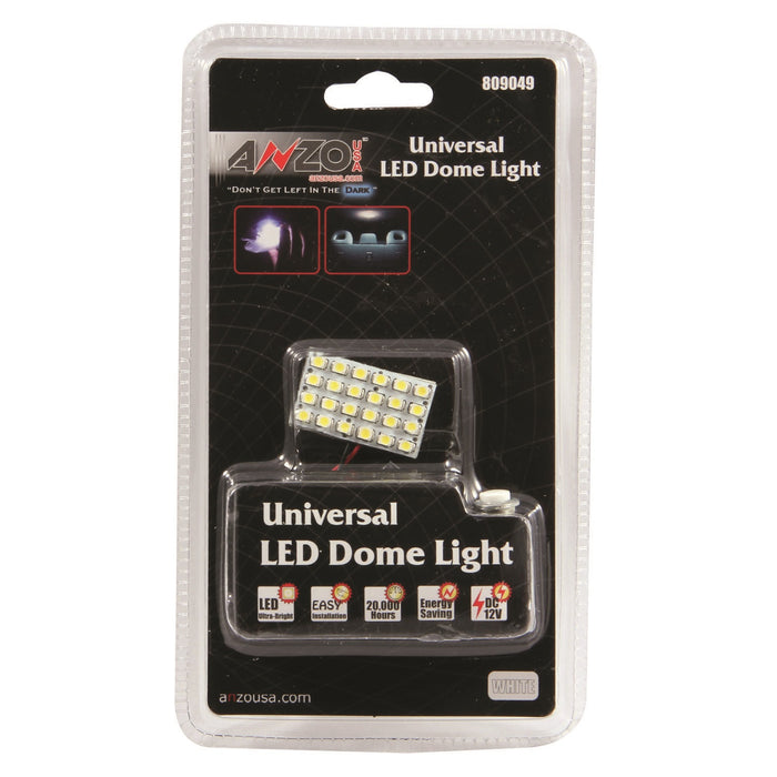 Anzo USA 809049 Dome Light Bulb; 24 SMD; Universal; 1.25 in. x .75 in.; - Truck Part Superstore