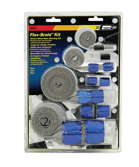 Mr Gasket 8091 Flex-Braid Hose Sleeving Kit - Truck Part Superstore