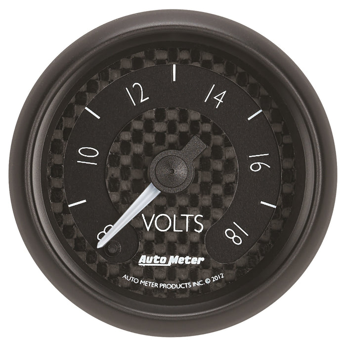 AutoMeter 8091 GAUGE; VOLTMETER; 2 1/16in.; 18V; DIGITAL STEPPER MOTOR; GT - Truck Part Superstore