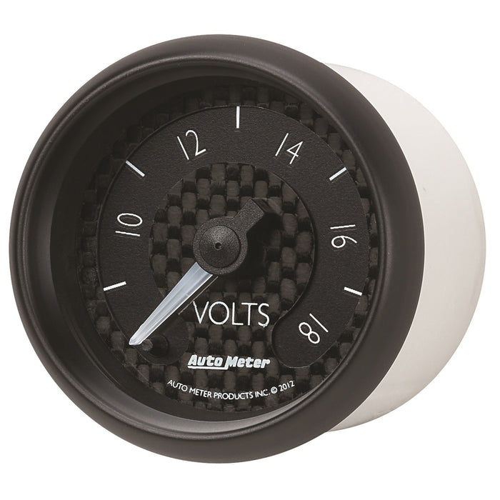 AutoMeter 8091 GAUGE; VOLTMETER; 2 1/16in.; 18V; DIGITAL STEPPER MOTOR; GT - Truck Part Superstore