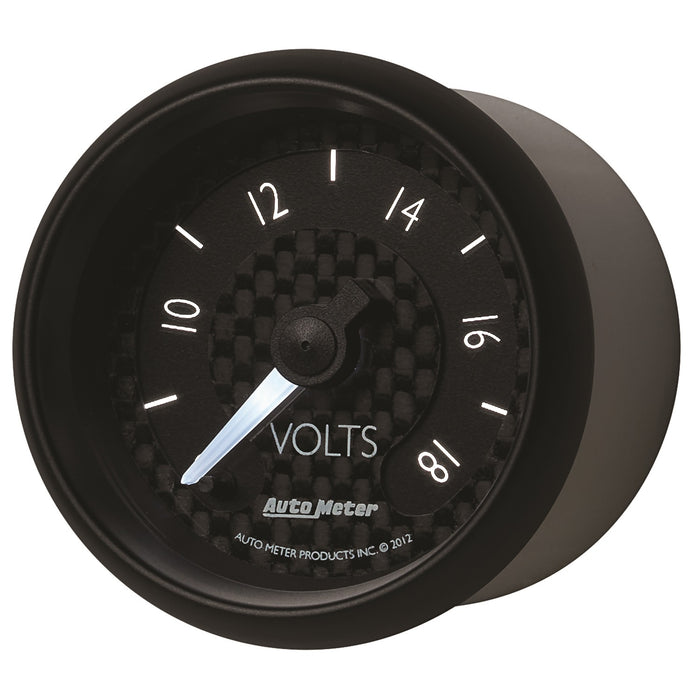 AutoMeter 8091 GAUGE; VOLTMETER; 2 1/16in.; 18V; DIGITAL STEPPER MOTOR; GT - Truck Part Superstore
