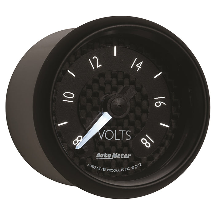 AutoMeter 8091 GAUGE; VOLTMETER; 2 1/16in.; 18V; DIGITAL STEPPER MOTOR; GT - Truck Part Superstore