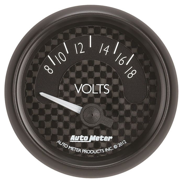 AutoMeter 8092 GAUGE; VOLTMETER; 2 1/16in.; 18V; ELEC; GT - Truck Part Superstore