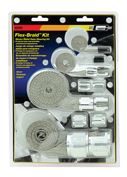 Mr Gasket 8092 Flex-Braid Hose Sleeving Kit - Truck Part Superstore