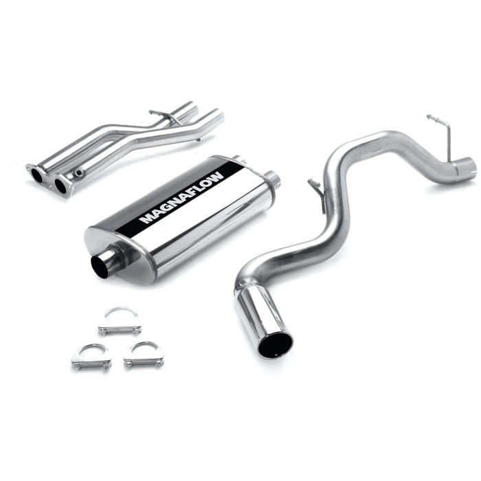 MagnaFlow Exhaust Products 15701 Street Series Stainless Cat-Back System - Truck Part Superstore