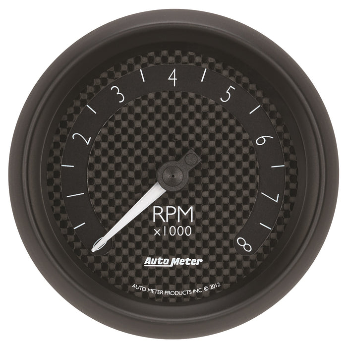 AutoMeter 8097 GAUGE; TACHOMETER; 3 3/8in.; 8K RPM; IN-DASH; GT - Truck Part Superstore