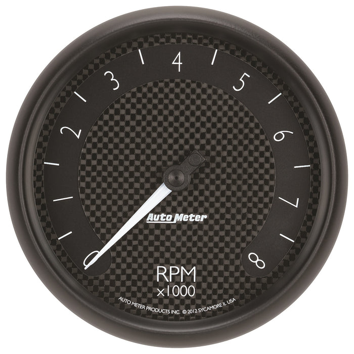 AutoMeter 8098 GAUGE; TACHOMETER; 5in.; 8K RPM; IN-DASH; GT - Truck Part Superstore