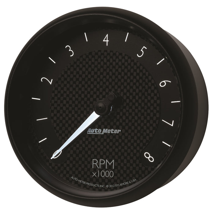 AutoMeter 8098 GAUGE; TACHOMETER; 5in.; 8K RPM; IN-DASH; GT - Truck Part Superstore