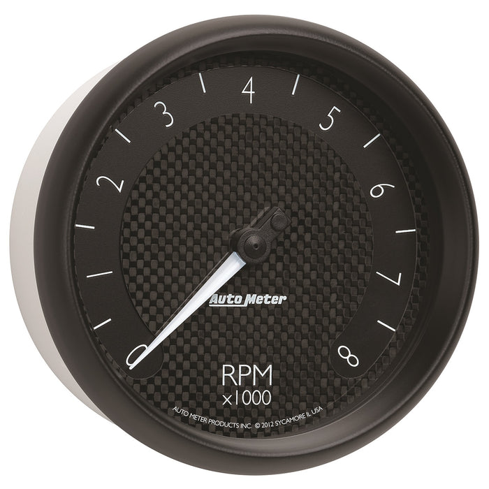 AutoMeter 8098 GAUGE; TACHOMETER; 5in.; 8K RPM; IN-DASH; GT - Truck Part Superstore