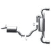 MagnaFlow Exhaust Products 16719 Touring Series Stainless Cat-Back System - Truck Part Superstore