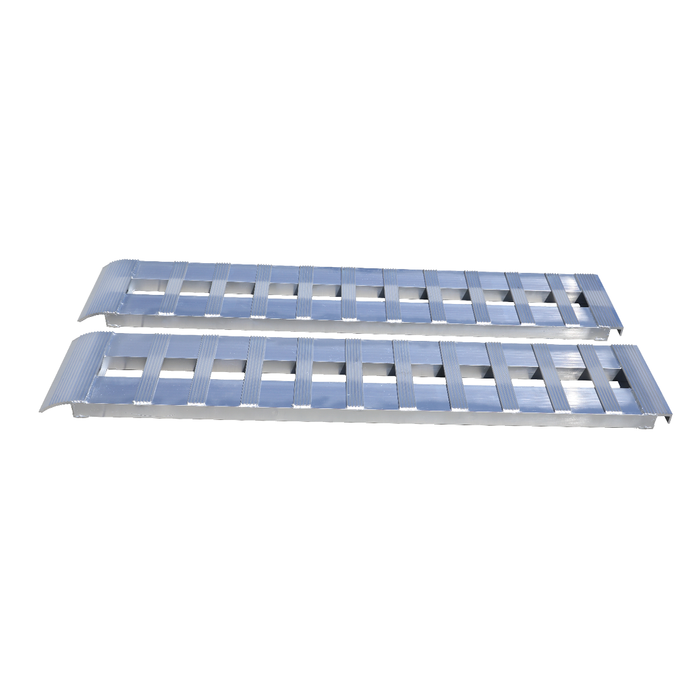GEN-Y Hitch GH-16120 1 pair Heavy Duty 10 foot Aluminum Loading Ramps 15" x 120" 5K Capacity Per Ramp - Truck Part Superstore