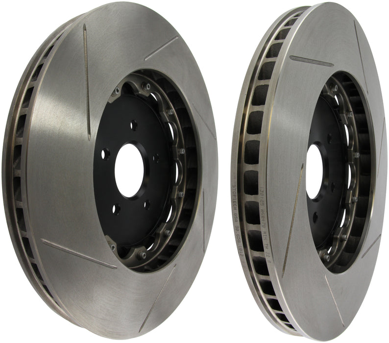 StopTech 81.658.9911 StopTech Two-Piece AeroRotor and Hat Pair; Slotted - Truck Part Superstore