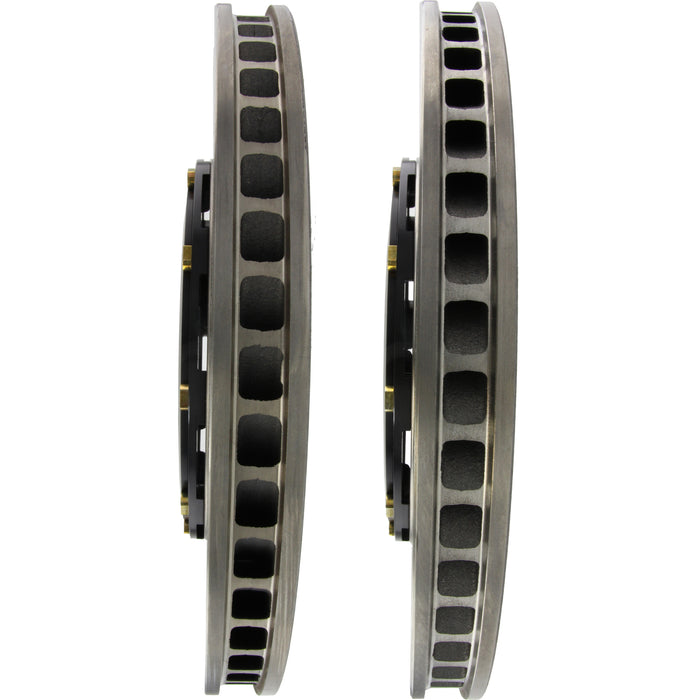 StopTech 81.658.9911 StopTech Two-Piece AeroRotor and Hat Pair; Slotted - Truck Part Superstore