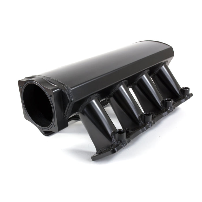 Top Street Performance 81003TBK Intake Manifold; TSP Velocity Fab. Aluminum Rectangle Port Hi-Ram; Black - Truck Part Superstore