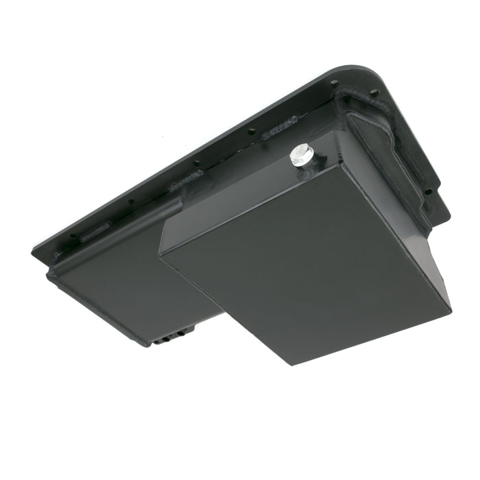 Top Street Performance 81004-BK-F GM LSX Front Sump 7-Quart Black Fabricated Aluminum Oil Pan - Truck Part Superstore