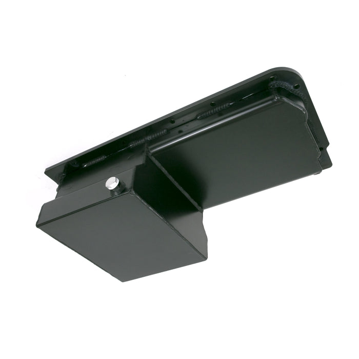 Top Street Performance 81004-BK-R GM LSX Rear Sump 7-Quart Black Fabricated Aluminum Oil Pan - Truck Part Superstore