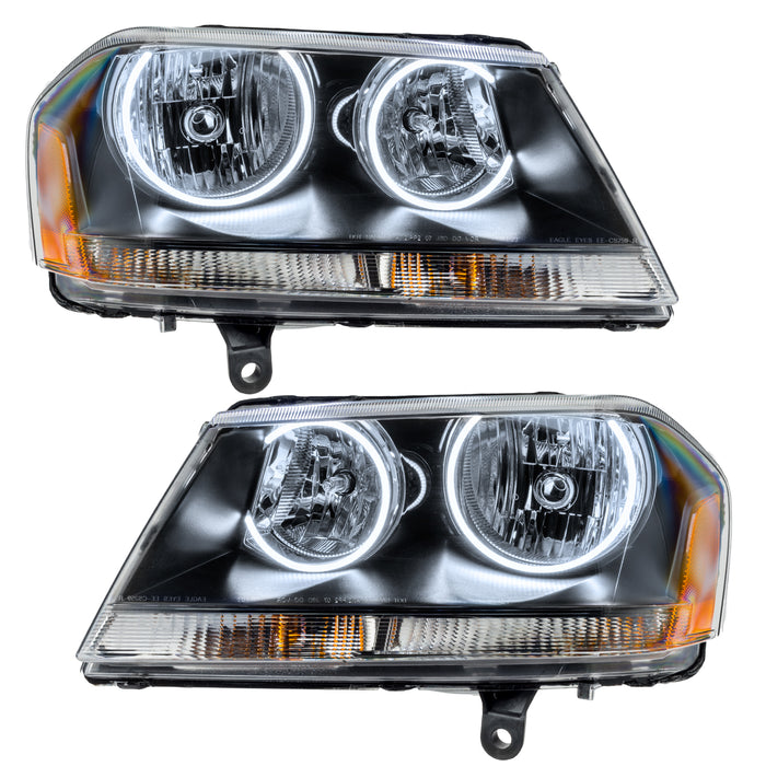 Oracle Lighting 8101-001 SMD Pre-Assembled Headlights, Black, White - Truck Part Superstore