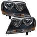 Oracle Lighting 8101-003 SMD Pre-Assembled Headlights, Black, Red - Truck Part Superstore