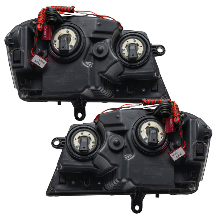 Oracle Lighting 8101-334 SMD Pre-Assembled Headlights, Black Bezel, ColorSHIFT - No Controller - Truck Part Superstore