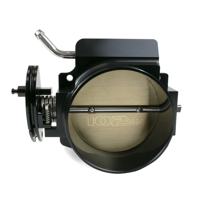 Top Street Performance 81012BK GM LSX 4-Bolt 102mm TSP Velocity Black Billet Aluminum Cable Throttle Body - Truck Part Superstore