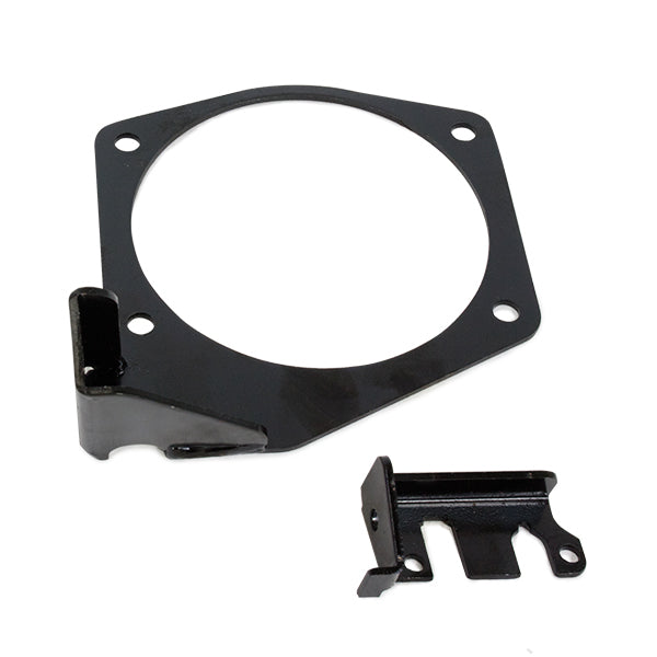 Top Street Performance 81013BK GM LSX 4-Bolt TSP Velocity Black Throttle Cable Bracket - Truck Part Superstore