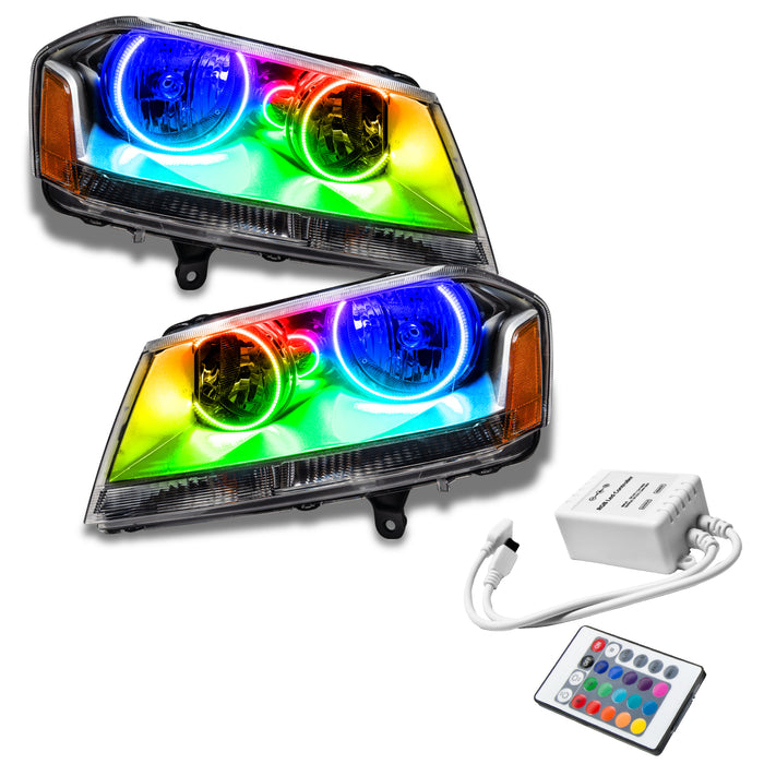 Oracle Lighting 8102-504 SMD Pre-Assembled Headlights, ColorSHIFT - Simple - Truck Part Superstore