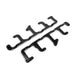 Top Street Performance 81022BK GM LS2/LS3/LS7/LS9 Style Black Billet Aluminum Ignition Coil Brackets - Truck Part Superstore