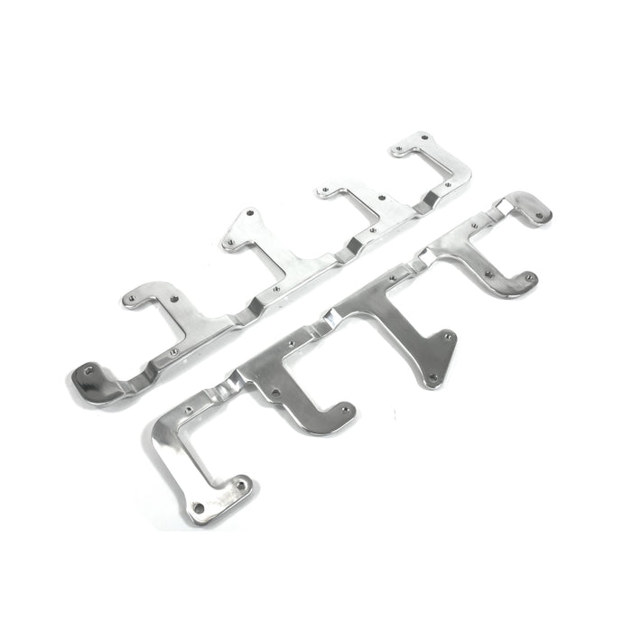 Top Street Performance 81022 GM LS2/LS3/LS7/LS9 Style Natural Billet Aluminum Ignition Coil Brackets - Truck Part Superstore