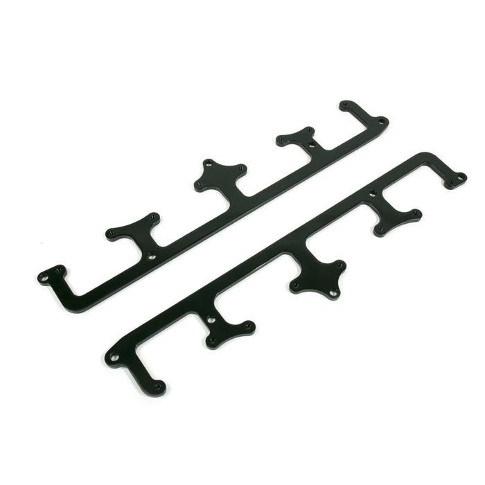 Top Street Performance 81023BK GM LS2 Car Style Black Billet Aluminum Ignition Coil Brackets - Truck Part Superstore