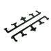 Top Street Performance 81023BK GM LS2 Car Style Black Billet Aluminum Ignition Coil Brackets - Truck Part Superstore