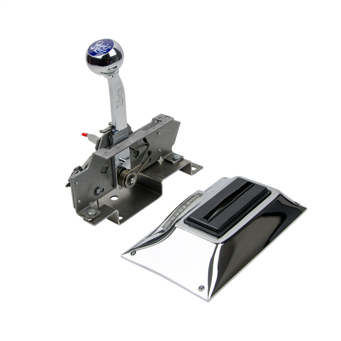 B&M 81025 Console QuickSilver Automatic Shifter; Ratchet 3-Speed; Floor; - Truck Part Superstore