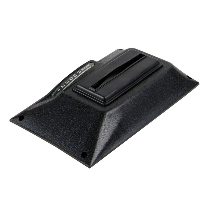 B&M 81026 Console Shifter Cover; Black Textured; For Use w/PN[81025] Shifter; - Truck Part Superstore